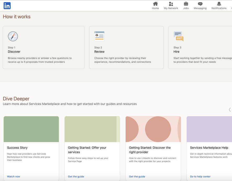 LinkedIn for Business has a variety of options to tailor sales prospecting searches