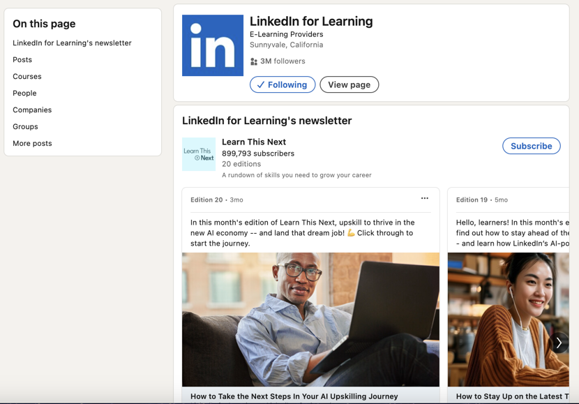 LinkedIn invitations