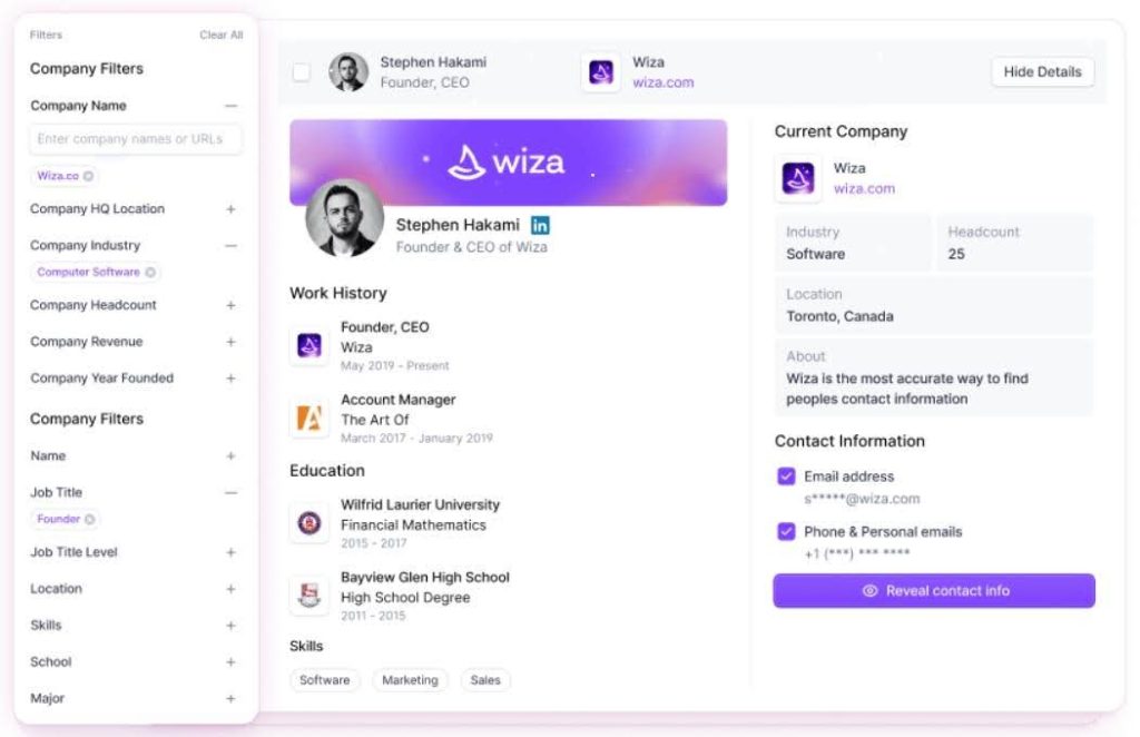 Wiza tool for HR
